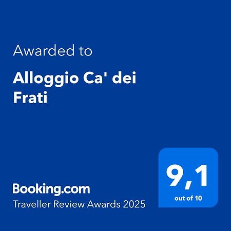 Alloggio Ca' Dei Frati Carceri Eksteriør bilde